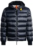 Thumbnail 1 of Parajumpers Men's Pharrell Hooded Down Bomber Jacket - Blue Navy