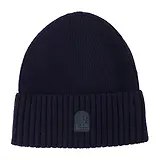 Thumbnail 1 of Parajumpers Merino Wool Knitted Beanie Hat - Blue Navy
