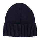 Thumbnail 2 of Parajumpers Merino Wool Knitted Beanie Hat - Blue Navy