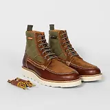 Thumbnail 2 of Paul Smith Men's Curtis Leather Boots - Brown
