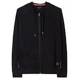 Thumbnail 1 of Paul Smith Men's Jersey Cotton Zip Lounge Hoodie - Black