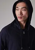 Thumbnail 4 of Paul Smith Men's Jersey Cotton Zip Lounge Hoodie - Navy