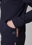 Thumbnail 3 of Paul Smith Men's Jersey Cotton Zip Lounge Hoodie - Navy