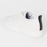 Thumbnail 4 of PS By Paul Smith Men's Leather 'Lee' Trainers - White
