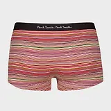 Thumbnail 4 of Paul Smith Men's Organic-Cotton Mixed Stripe 3 Pack Boxer Briefs - Black