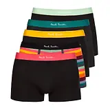 Thumbnail 1 of Paul Smith Men's Organic Cotton Mixed 5 Pack Boxer Briefs - Artist Stripe