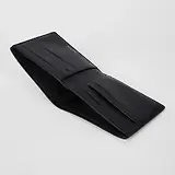 Thumbnail 3 of Paul Smith Men's Pebble-Grain Leather Zebra Billfold Wallet - Black