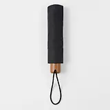 Thumbnail 3 of Paul Smith Men's Signature Stripe Trim Telescopic Umbrella - Black