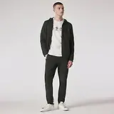 Thumbnail 3 of Paul Smith Men's Stretch-Cotton Zip Hoodie - Green