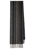 Thumbnail 1 of Paul Smith Men's Trent Stripe Scarf - Grey