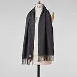 Thumbnail 2 of Paul Smith Men's Zebra Lambswool Scarf - Grey