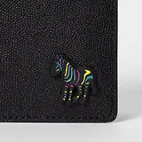 Thumbnail 3 of Paul Smith Men's Zebra Logo Leather Billfold Wallet - Black