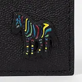 Thumbnail 3 of Paul Smith Men's Zebra Logo Leather Card Holder - Black