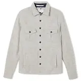 Thumbnail 1 of Peregrine Men's Dexter Made In England Overshirt - Light Grey