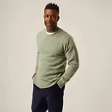 Thumbnail 2 of Peregrine Men's Makers Made In England Crew Jumper - Mint