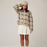 Thumbnail 6 of Peregrine Porter Made In England Ribbed Beanie - Oatmeal