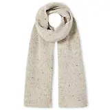 Thumbnail 1 of Peregrine Porter Made In England Ribbed Scarf - Oatmeal