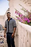 Thumbnail 7 of Peregrine Men's Island Crochet Shirt - Navy