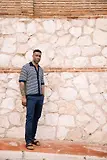 Thumbnail 9 of Peregrine Men's Island Crochet Shirt - Navy