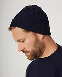 Thumbnail 2 of Peregrine Porter Ribbed Beanie - Navy