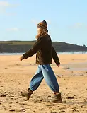 Thumbnail 7 of Penelope Chilvers Women's Practically Perfect Cord Jacket - Bitter Chocolate