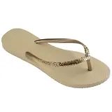 Thumbnail 2 of Havaianas Women's Slim Glitter II Flip Flops - Sand Grey