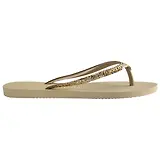 Thumbnail 4 of Havaianas Women's Slim Glitter II Flip Flops - Sand Grey