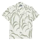 Thumbnail 1 of Oliver Sweeney Men's Ravenshead Riviera Cotton Shirt - Khaki Print