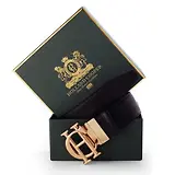 Thumbnail 3 of Holland Cooper Women's HC Classic Reversible Belt - Black Tan