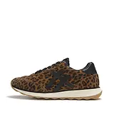 Thumbnail 10 of FitFlop Women's Retro-Q FF Suede Trainers - Leopard Print