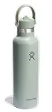 Thumbnail 2 of Hydro Flask 21oz (621ml) Standard Mouth Bottle with Flex Straw Cap - Agave