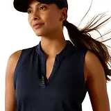 Thumbnail 4 of Ariat Women's Mesa Sleeveless Baselayer - Navy Eclipse