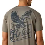 Thumbnail 4 of Ariat Men's Paintriot Classic Fit T-Shirt - Smoked Pearl