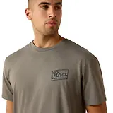 Thumbnail 5 of Ariat Men's Paintriot Classic Fit T-Shirt - Smoked Pearl