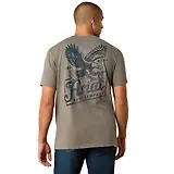 Thumbnail 1 of Ariat Men's Paintriot Classic Fit T-Shirt - Smoked Pearl