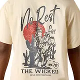 Thumbnail 4 of Ariat Men's The Wicked Boxy T-Shirt - Sandshell