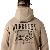 Thumbnail 4 of Ariat Men's Rebar Lightweight Workhog Hoodie - Greige