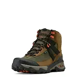 Thumbnail 9 of Ariat Men's Traverse Mid Waterproof Hiking Boots - Brown Bark/ Evergreen