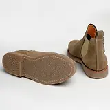 Thumbnail 4 of Penelope Chilvers Women's Safari Suede Boots - Truffle/Gold