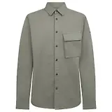 Thumbnail 1 of Belstaff Men's Garment Dye Cotton Scale Shirt - Sage Green