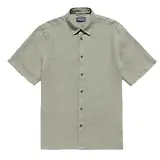 Thumbnail 1 of Oliver Sweeney Men's Somerton 100% Linen Short Sleeved Shirt - Sage