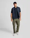 Thumbnail 3 of Lyle & Scott Men's Plain Polo Shirt - Dark Navy