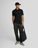 Thumbnail 3 of Lyle & Scott Men's Plain Polo Shirt - Jet Black