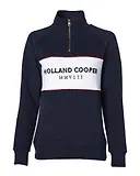 Thumbnail 1 of Holland Cooper Women's Sporting Heritage Zip Henley - Ink Navy