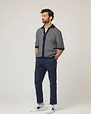 Thumbnail 3 of Peregrine Men's Island Crochet Shirt - Navy