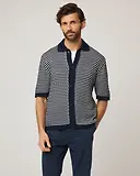 Thumbnail 2 of Peregrine Men's Island Crochet Shirt - Navy