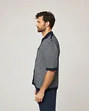 Thumbnail 5 of Peregrine Men's Island Crochet Shirt - Navy