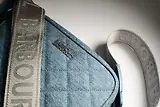 Thumbnail 3 of Barbour International Women's Denim Quilted Sloane Crossbody Bag - Light Denim