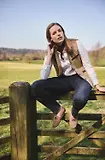 Thumbnail 2 of Barbour Women's Laire Driving Shoes - Light Trench Suede