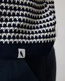 Thumbnail 5 of Peregrine Men's Island Crochet Button Polo Shirt - Navy